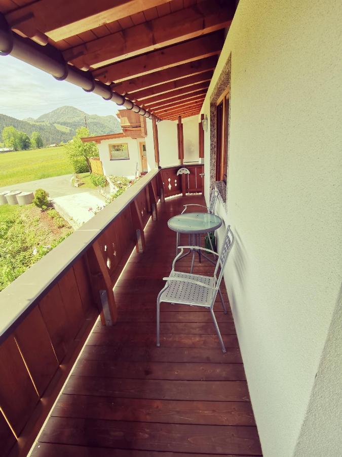 Ferienwohnung Grabner Fieberbrunn Buitenkant foto